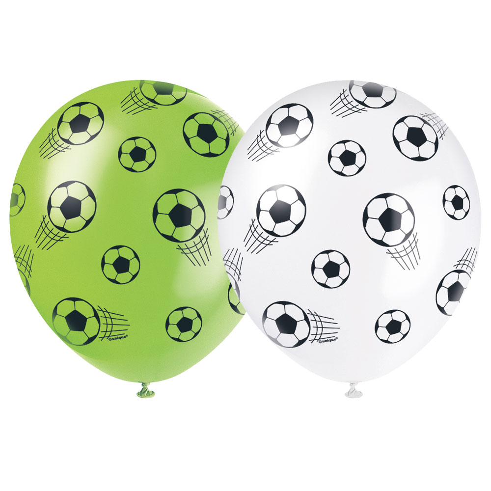 Läs mer om Fotbollsballonger Gröna & Vita