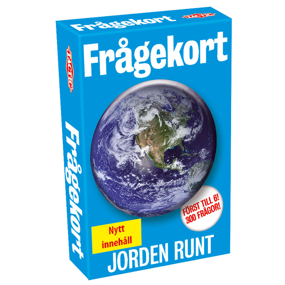 Frågekort Jorden Runt