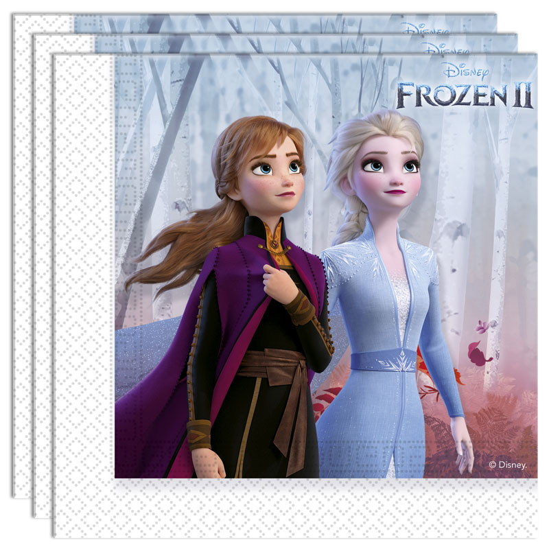 Läs mer om Frozen 2 Servetter