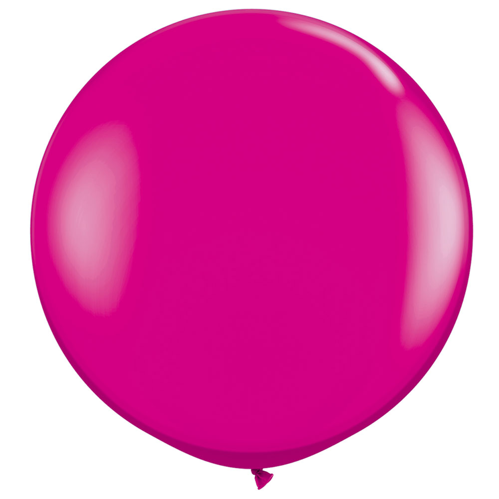 Läs mer om Gigantisk Ballong Magenta 2-pack