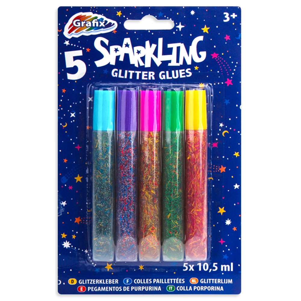 Glitterlim 5-pack