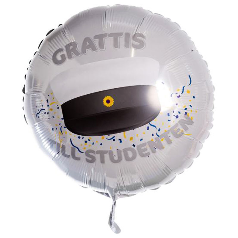 Läs mer om Grattis Till Studenten Folieballong
