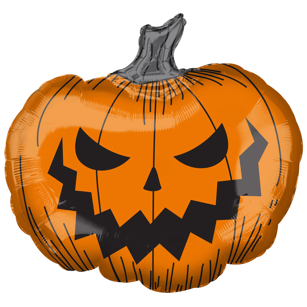 Halloween Pumpa Ballong Folie