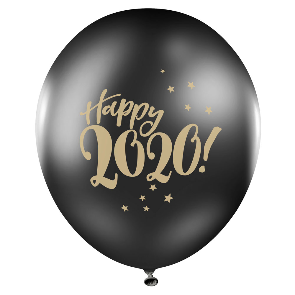 Läs mer om Happy 2020 Ballonger
