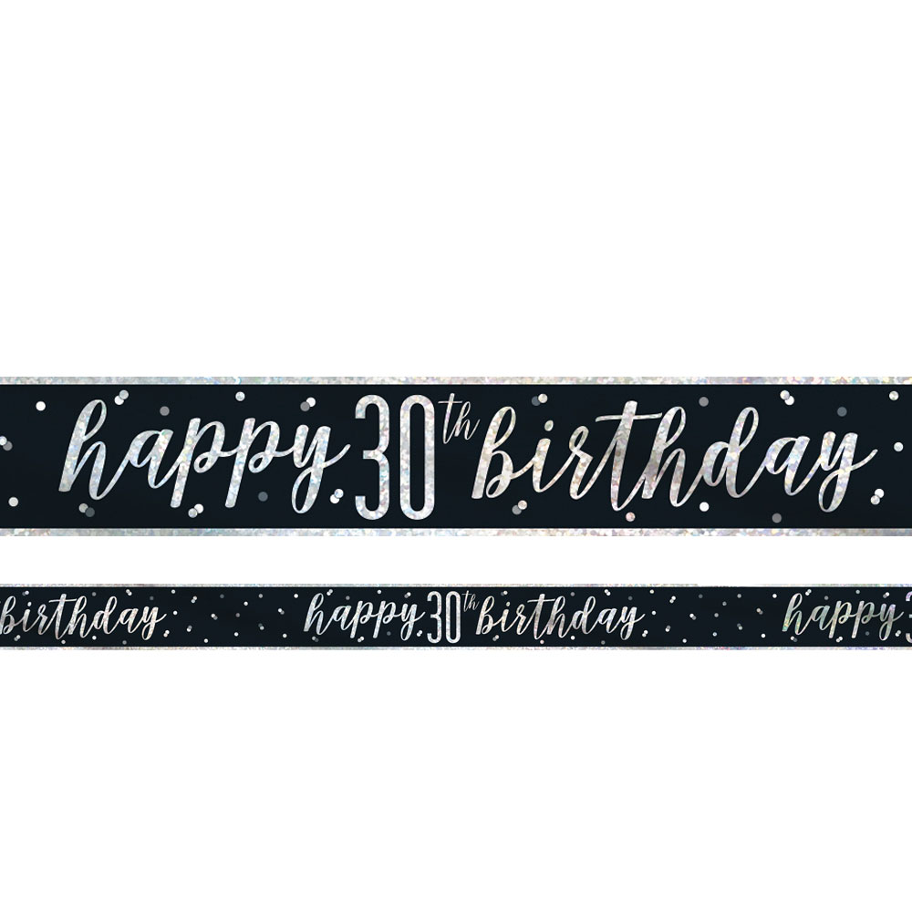 Happy 30th Birthday Banderoll