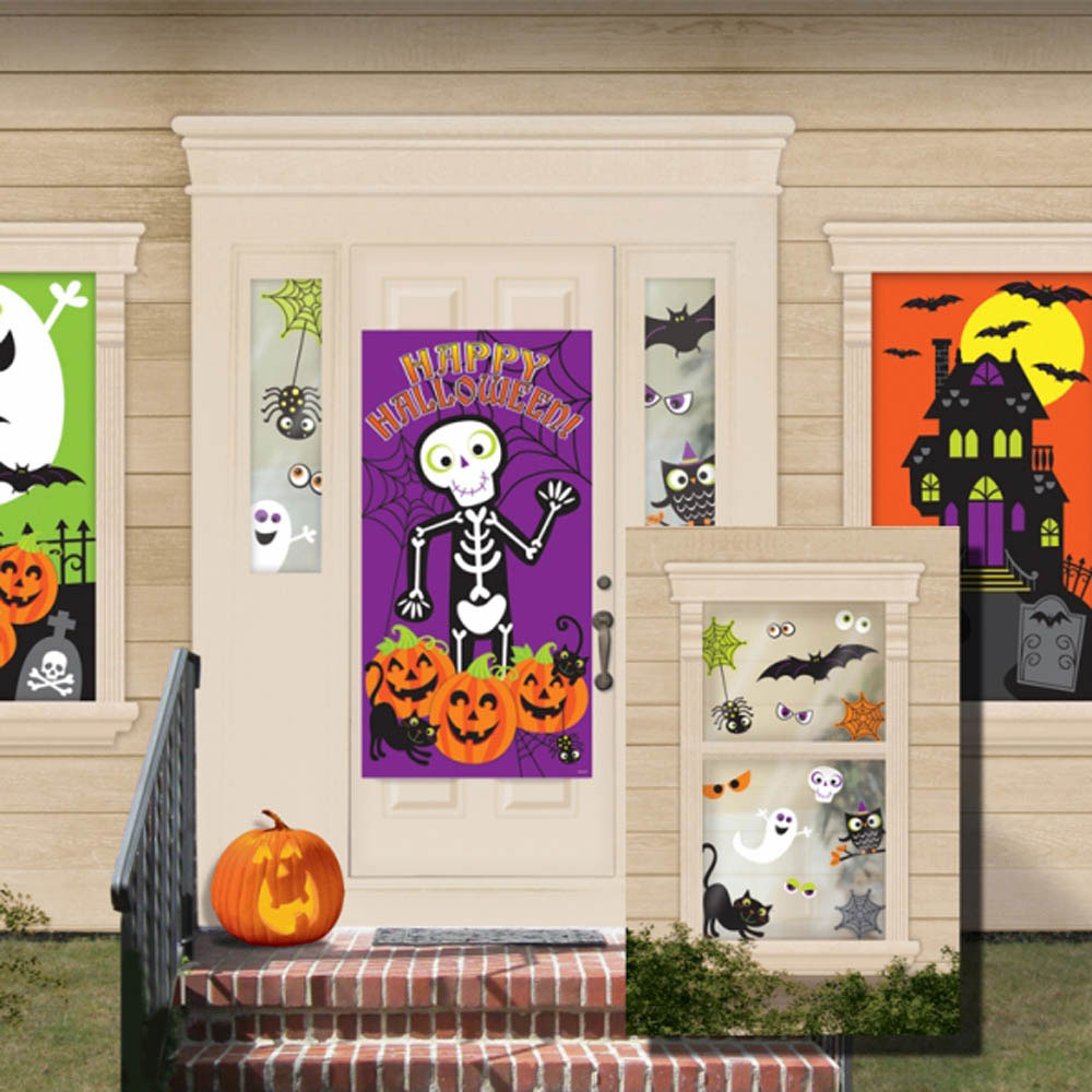 Läs mer om Happy Halloween Dekorationer Set