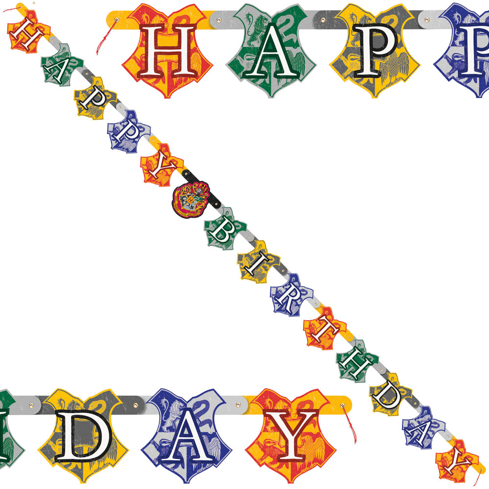 Läs mer om Harry Potter Happy Birthday Girlang
