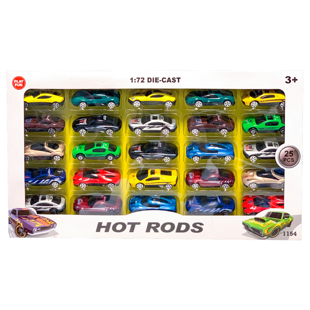 Hot Rods Leksaksbilar Set
