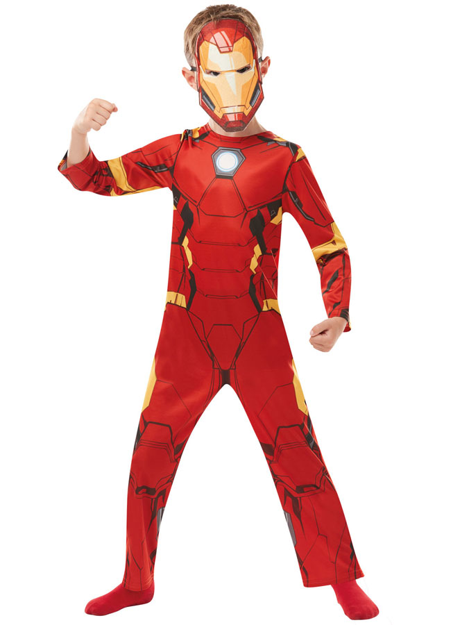 Iron Man Maskeraddräkt Barn (Small (3-4 år - 104cl))