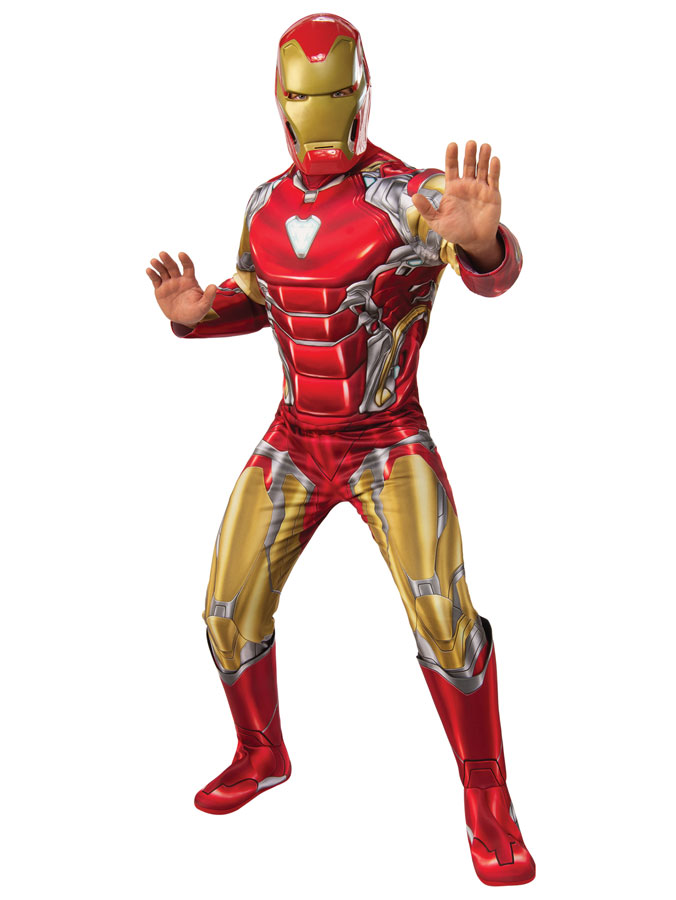 Iron Man Maskeraddräkt Deluxe (Standard)