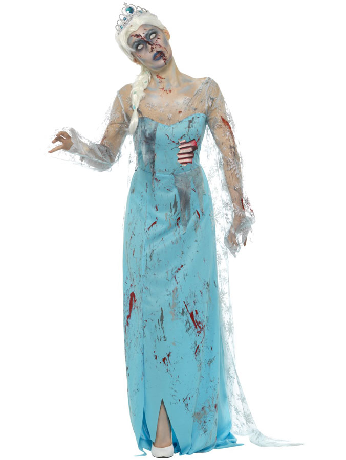 Läs mer om Isdrottning Klänning Zombie