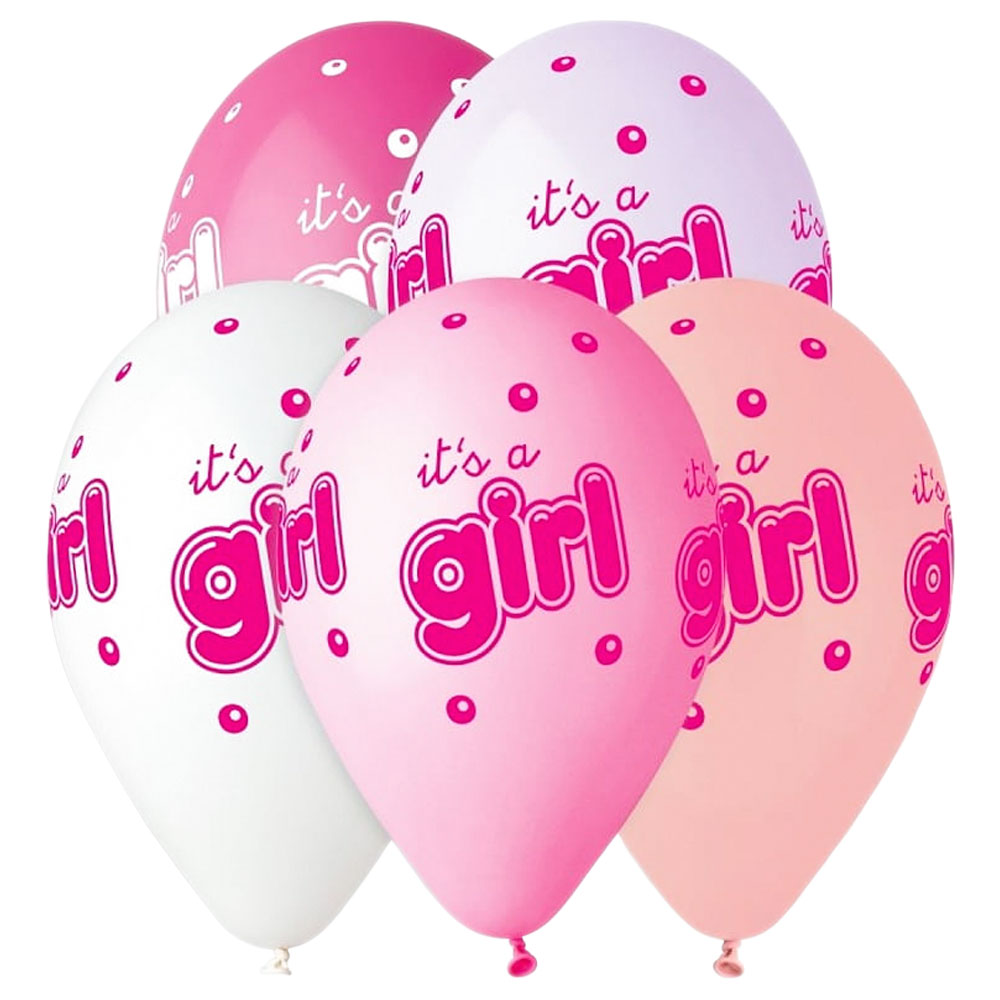 Läs mer om Its A Girl Ballonger