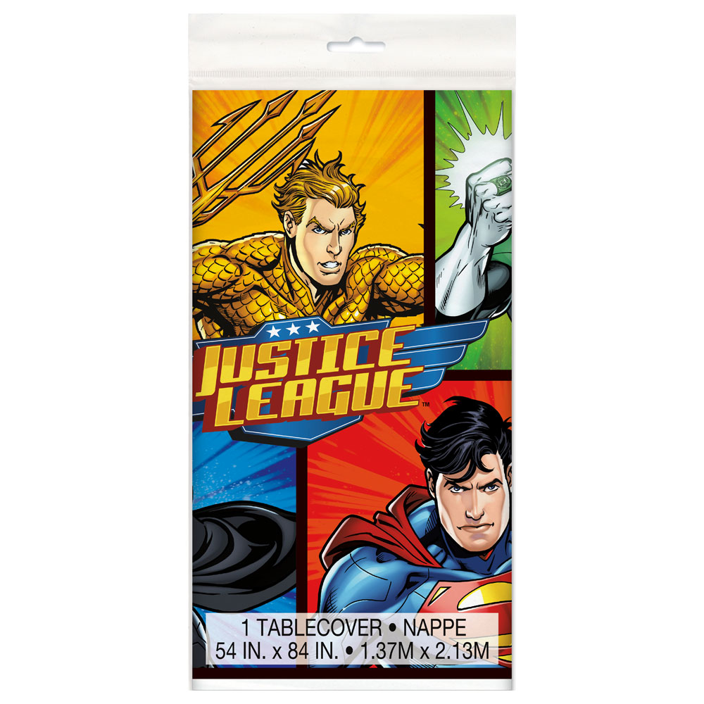 Läs mer om Justice League Plastduk