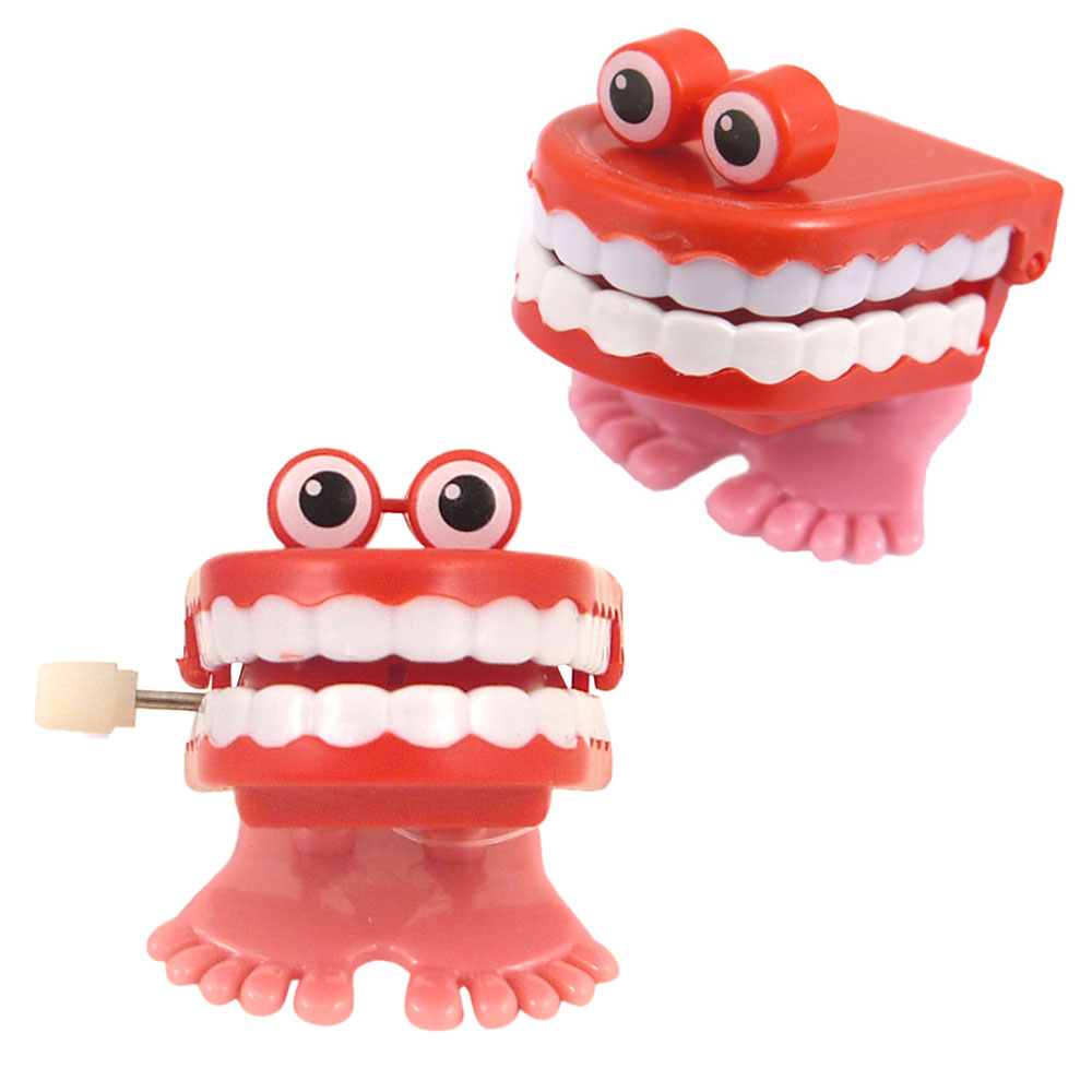 Läs mer om Klapprande Tänder Uppdragbar Leksak