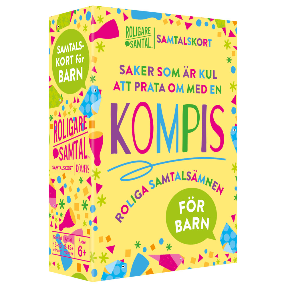 Kompis Roligare Samtalsämnen Frågespel