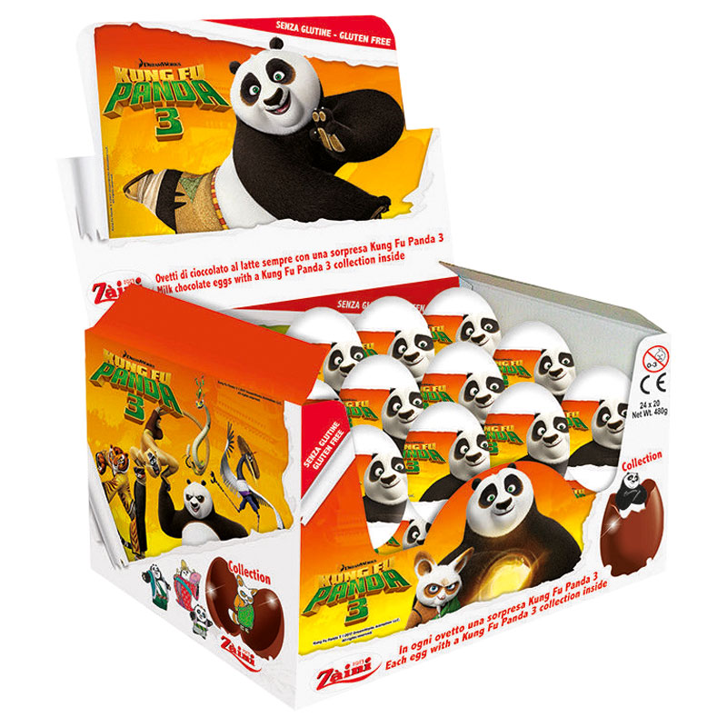 Kung Fu Panda 3 Chokladägg med Överraskning