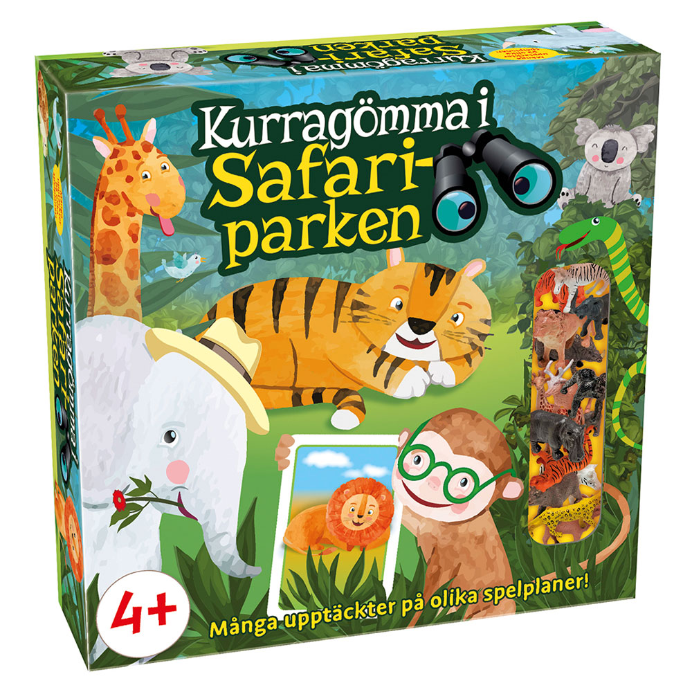 Kurragömma i Safariparken Spel