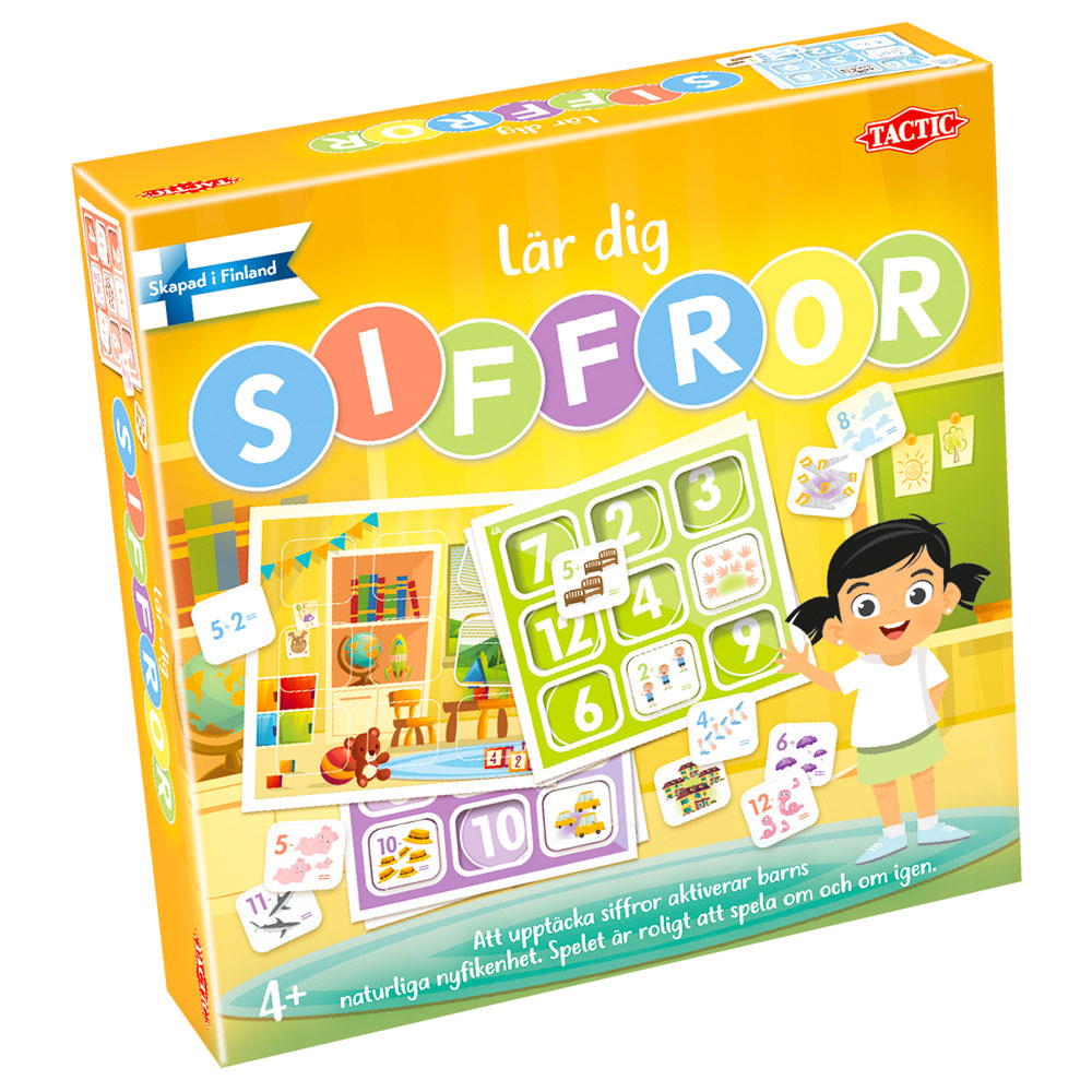 Läs mer om Lär Dig Siffror Barnspel