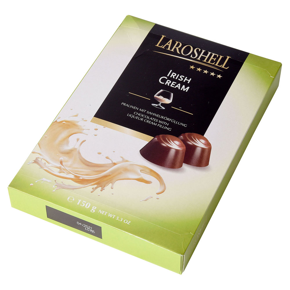 Läs mer om Laroshell Irish Cream Chokladask