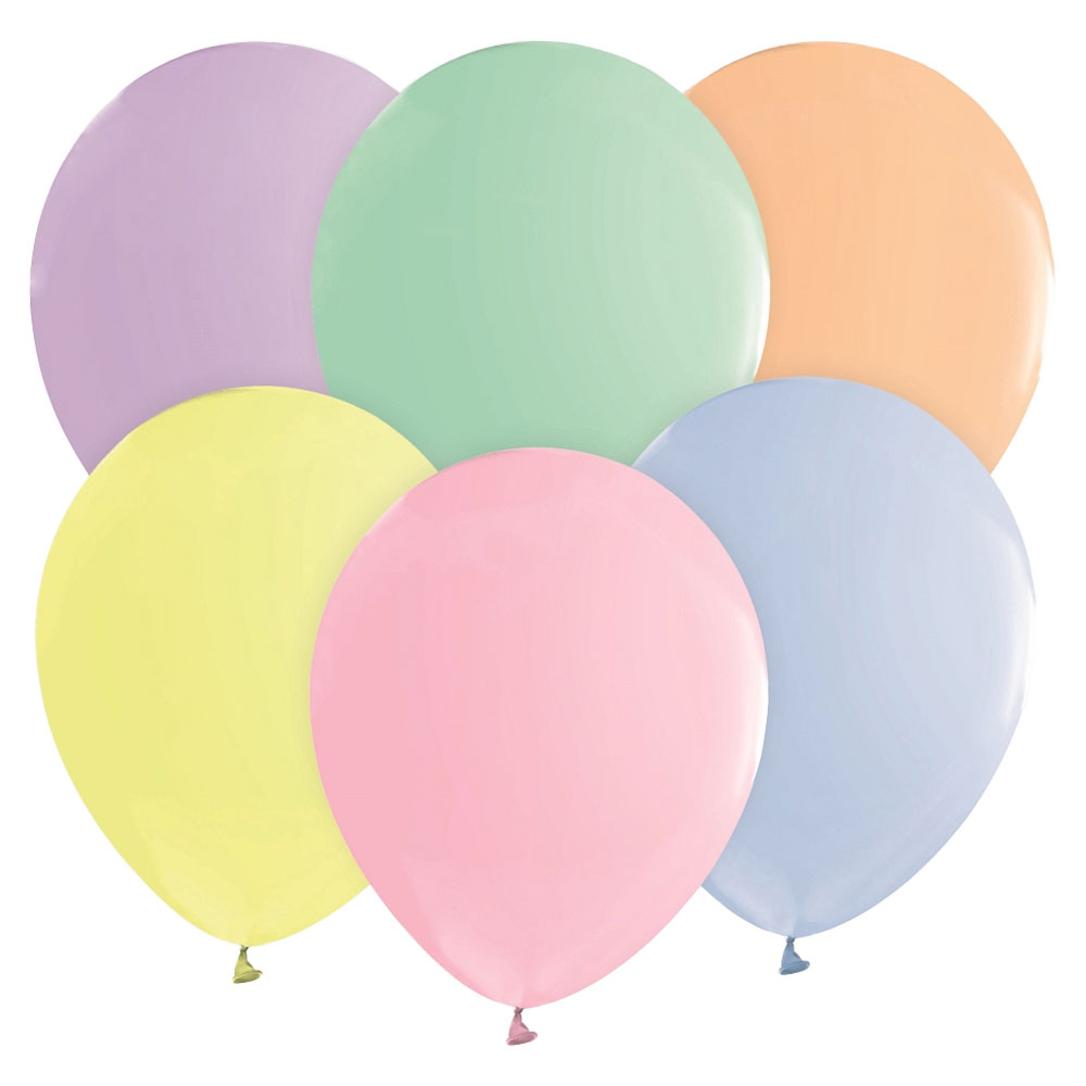 Läs mer om Latexballonger Pastell Mixad