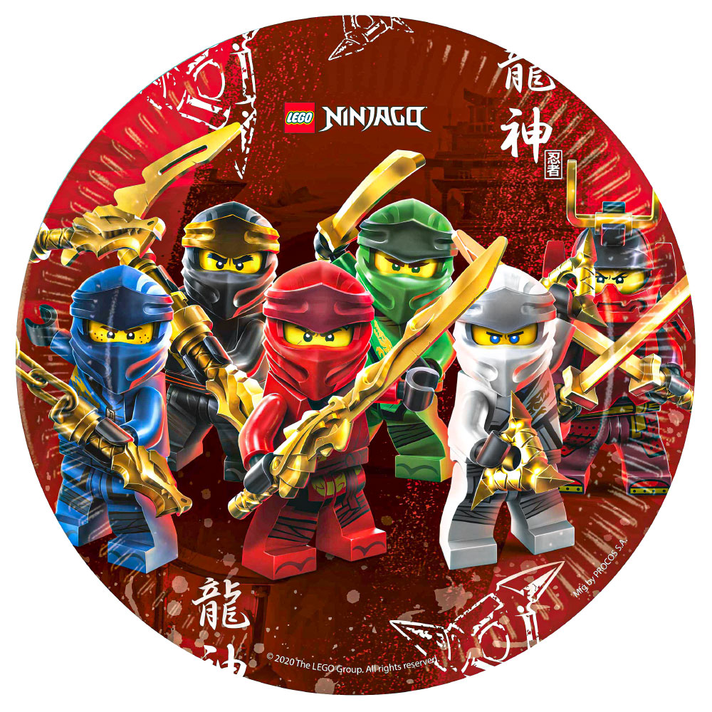 Lego Ninjago Papperstallrikar