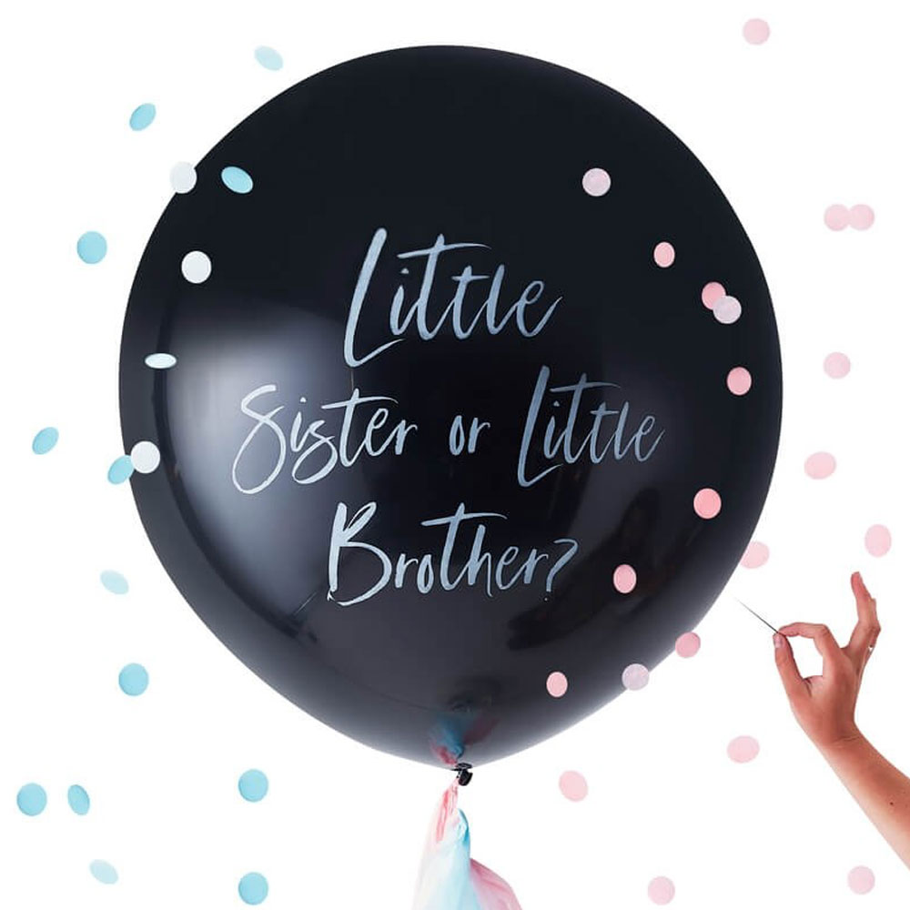 Läs mer om Little Sister Or Little Brother Ballong