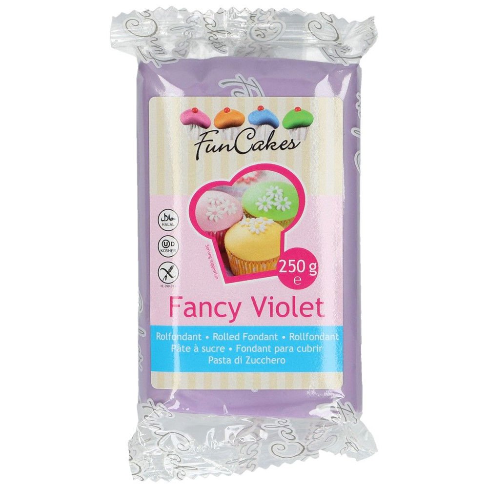 Läs mer om Ljuslila Sockerpasta Fancy Violet