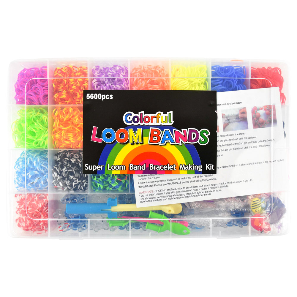 Läs mer om Loom Bands Armbands Kit