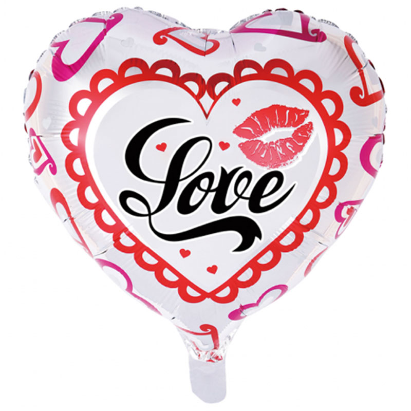 Läs mer om Love Vit Folieballong
