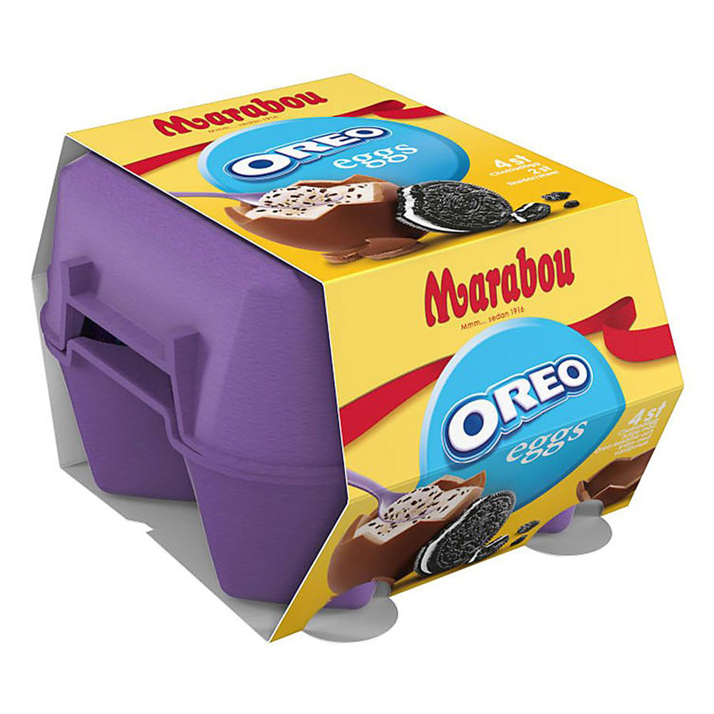Marabou Oreo Chokladägg 4-pack