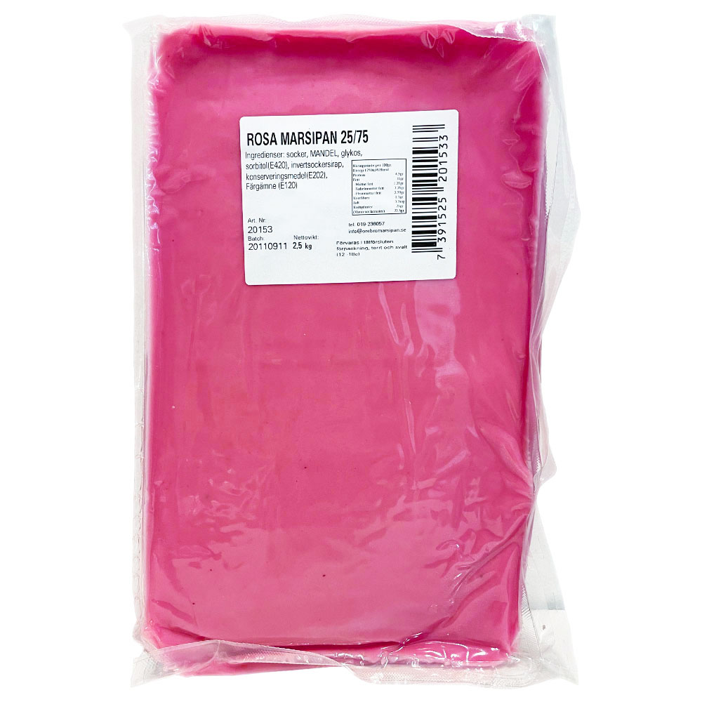 Marsipan Rosa 2,5 kg