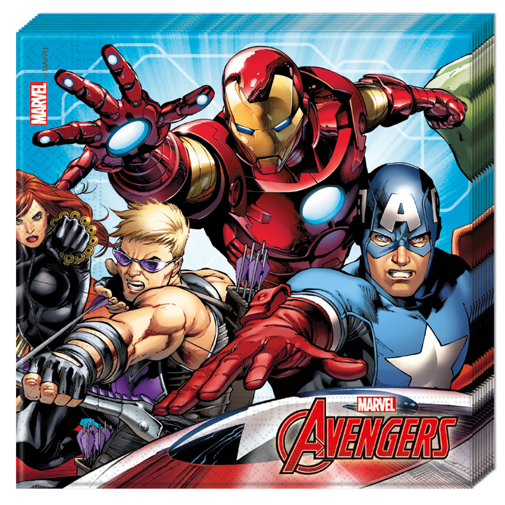 Läs mer om Marvel Avengers Servetter
