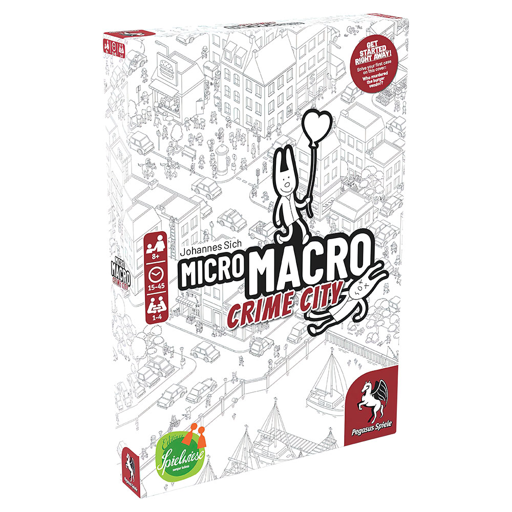 Läs mer om Micromacro Crime City Spel