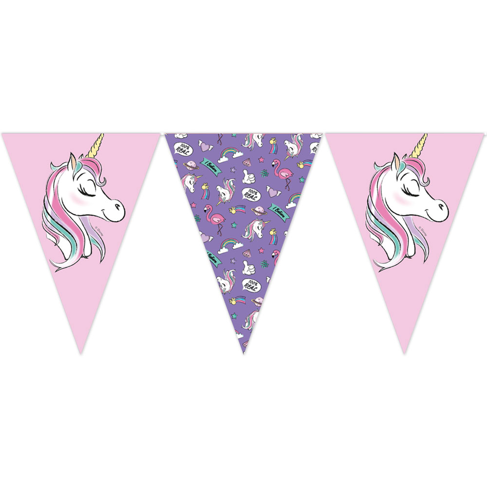 Läs mer om Mimmi Pigg Unicorn Flaggirlang