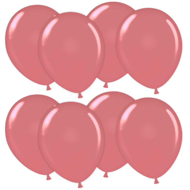 Läs mer om Miniballonger Roseguld