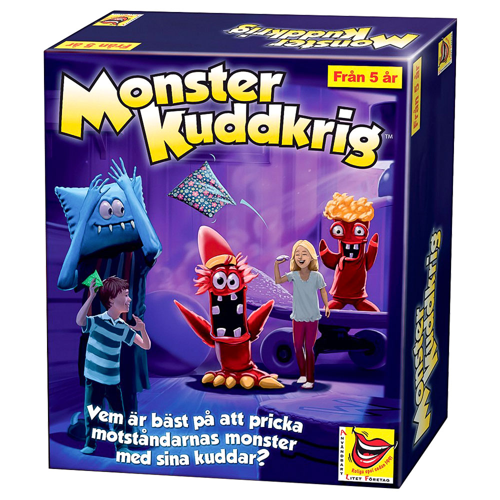 Monsterkuddkrig Spel