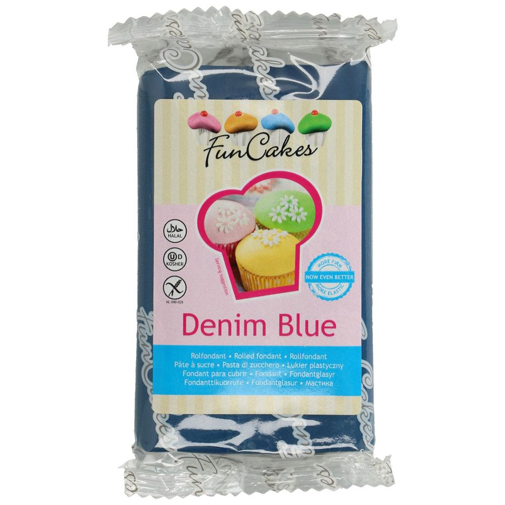 Läs mer om Mörkblå Sockerpasta Denim Blue