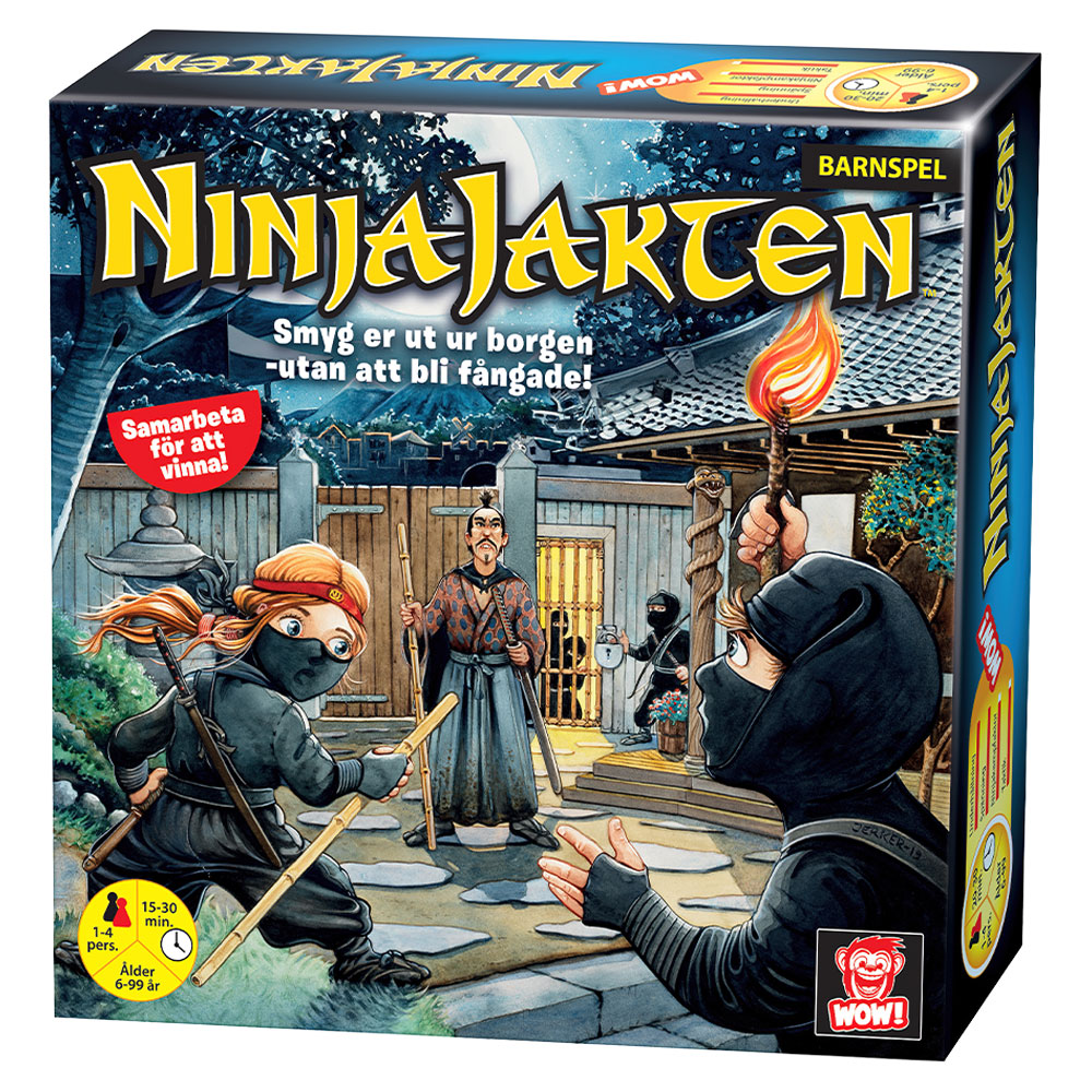 Läs mer om Ninjajakten Sällskapsspel