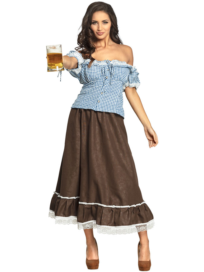 Läs mer om Oktoberfest Frau Müller Dräkt