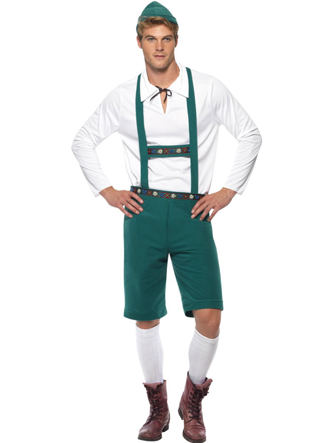 Oktoberfest Lederhosen Dräkt (Medium)