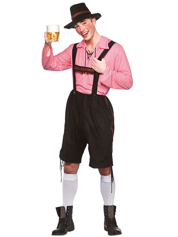 Oktoberfest Party Guy Maskeraddräkt (Small)