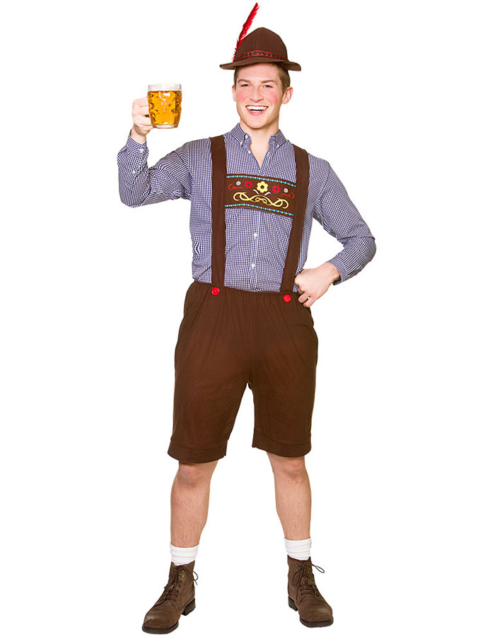 Oktoberfest Set Brun (One Size)