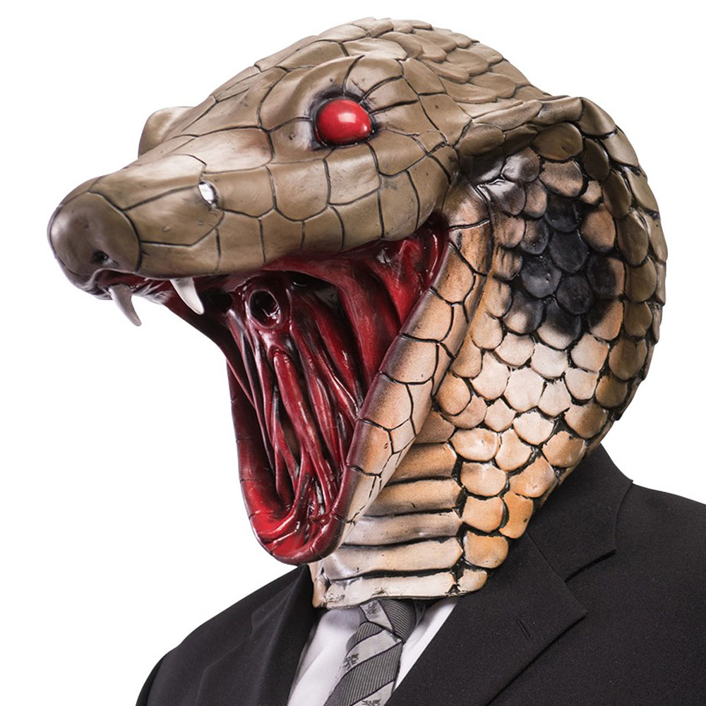 Vuxenmasker - Orm Kobra Mask