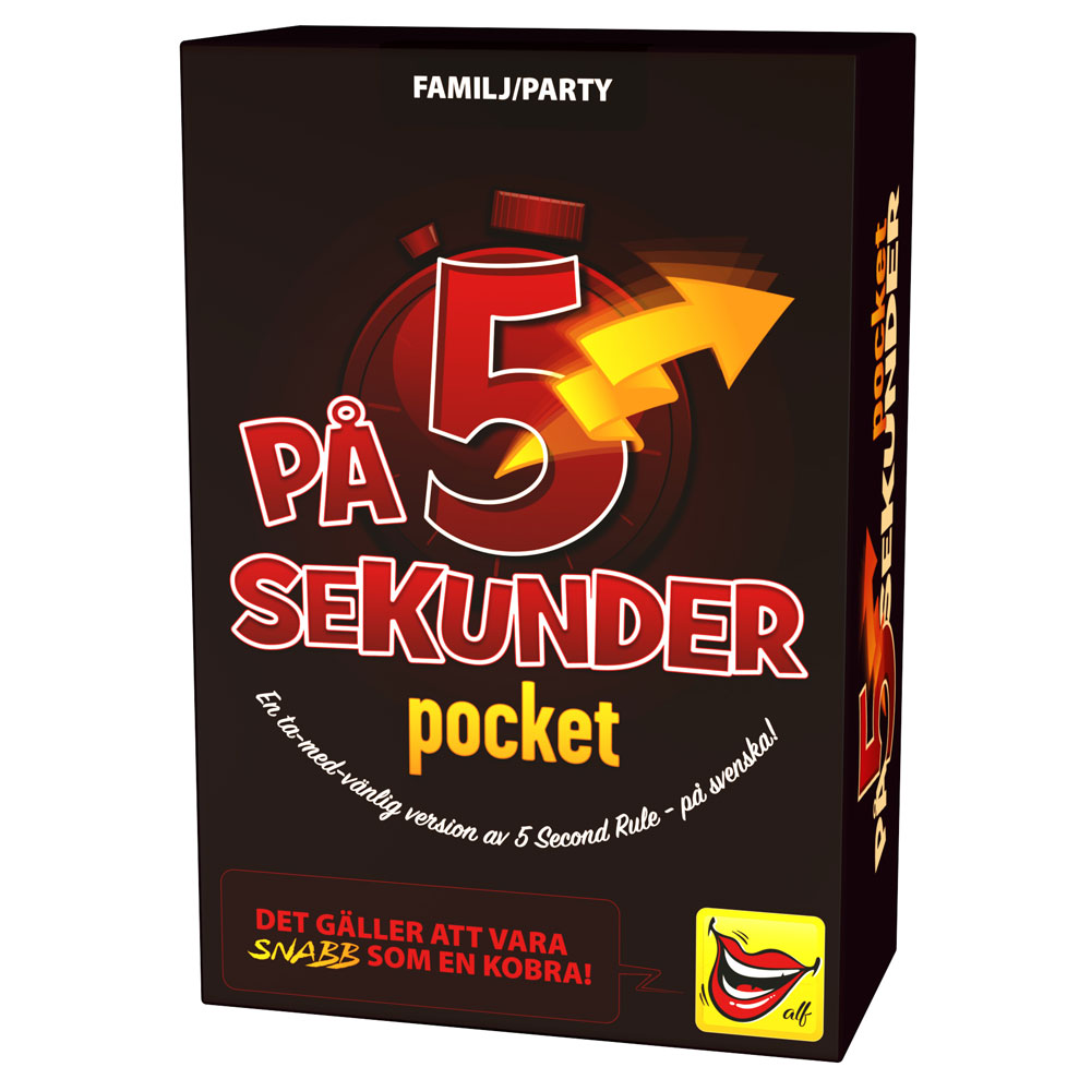 Läs mer om På 5 Sekunder Pocket Spel