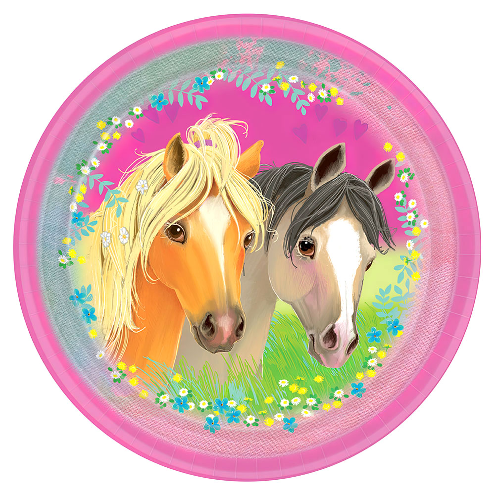 Läs mer om Papptallrikar Pretty Pony