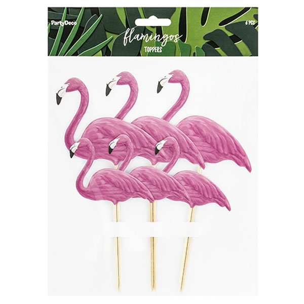 Läs mer om Party Picks Flamingos