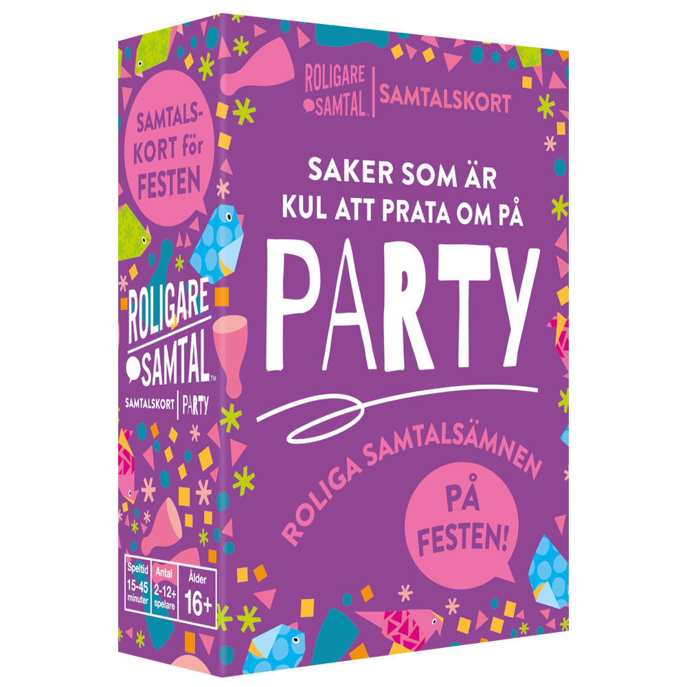 Läs mer om Party Roligare Samtalsämnen Frågespel