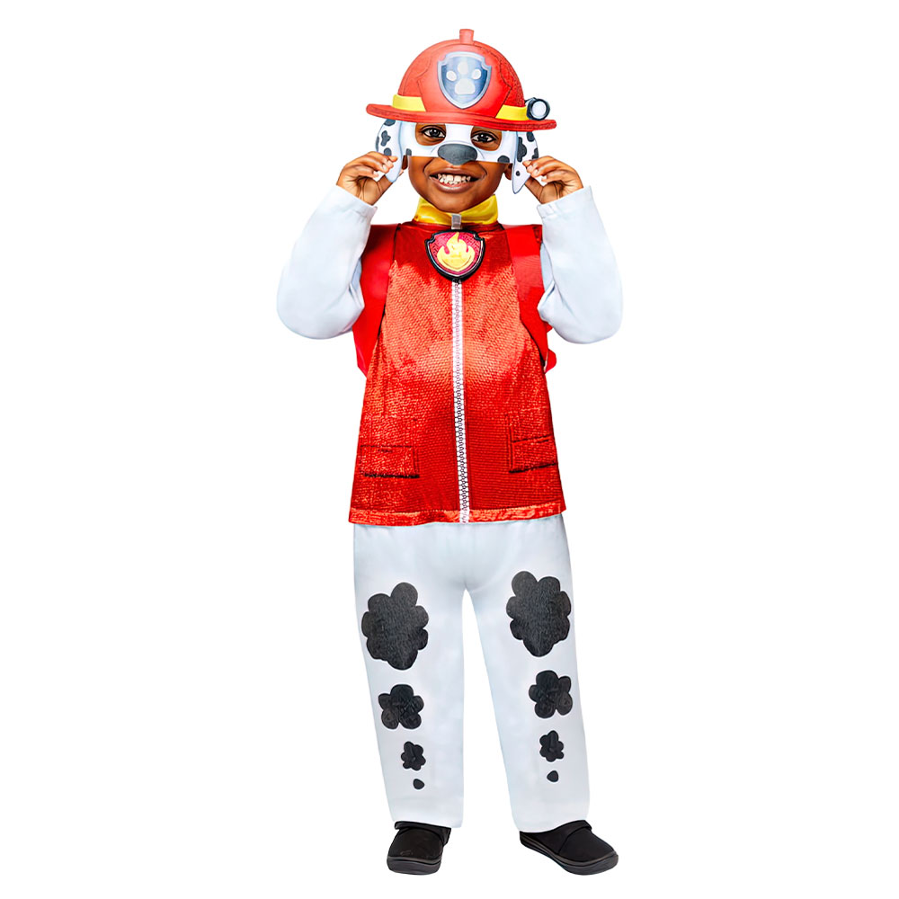 Paw Patrol Marshall Dräkt Deluxe Barn