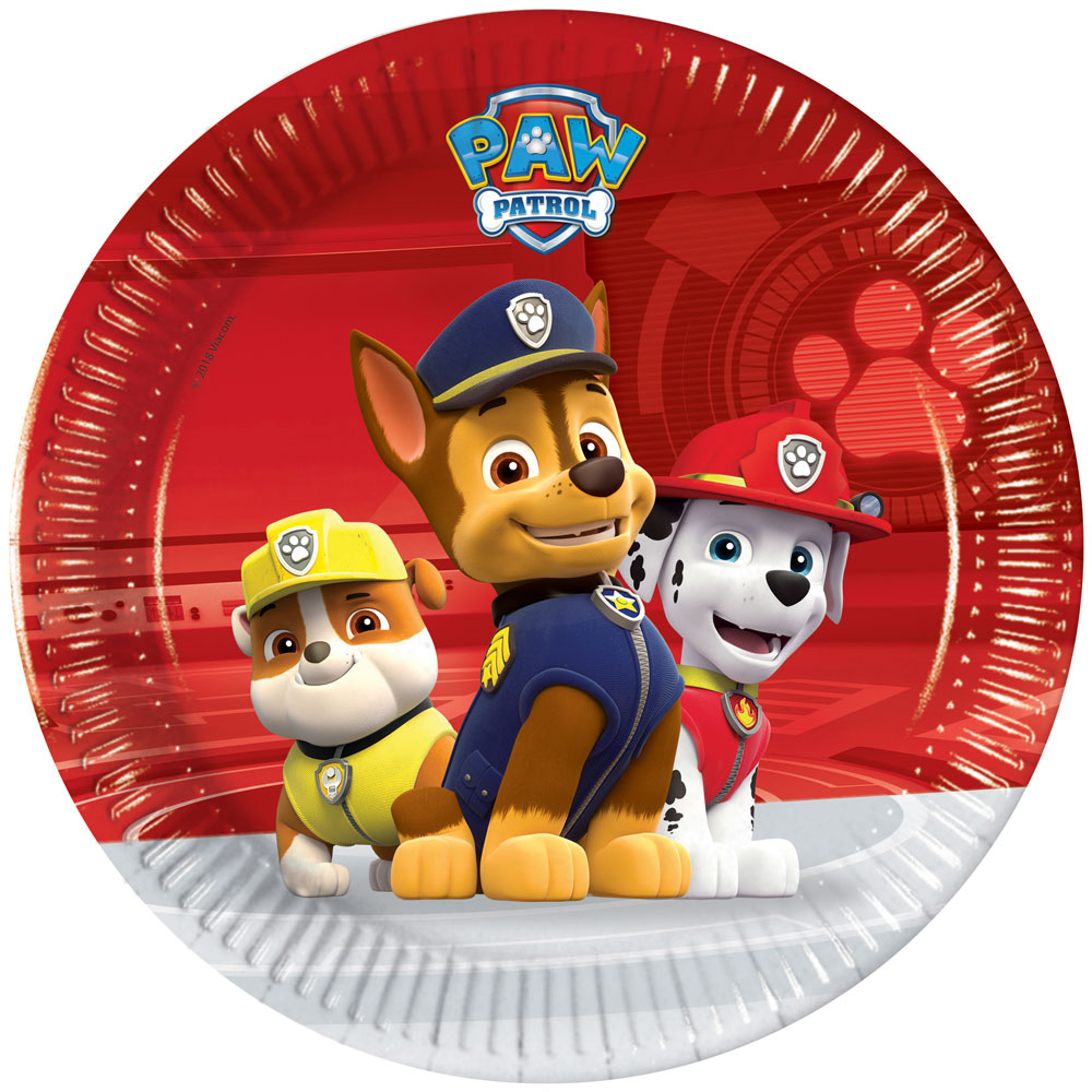 Läs mer om Paw Patrol Ready For Action Assietter