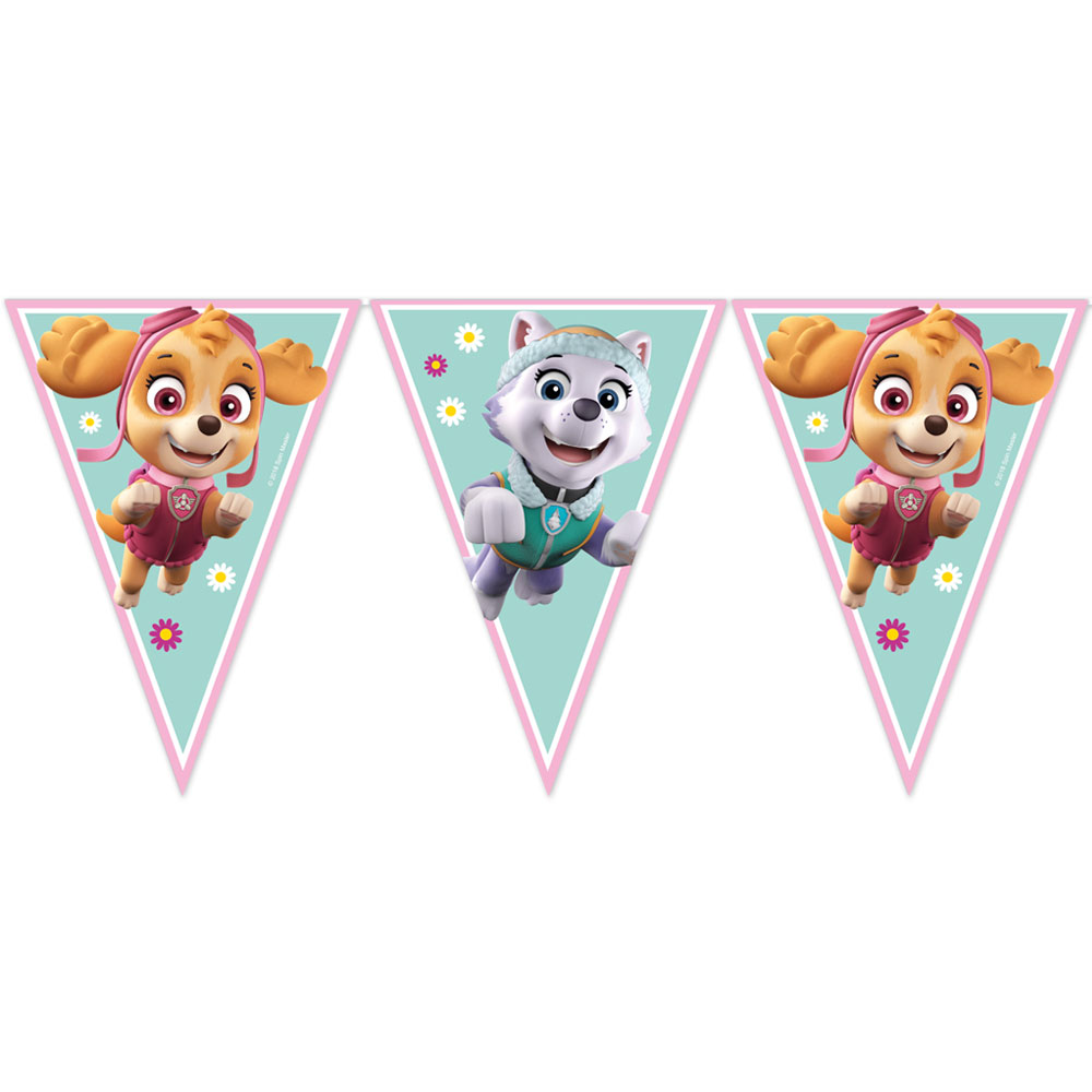 Läs mer om Paw Patrol Skye & Everest Flaggirlang